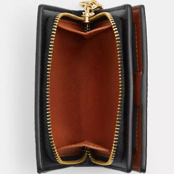 Coach Cosmic Coach Snap Wallet In Signature Canvas With Rexy Print nwt - Picture 3 of 5